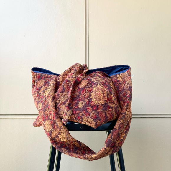 joodito kimono tapestry bag sling slouchy hobo oversized boho bohemian vintage - Picture 6 of 8